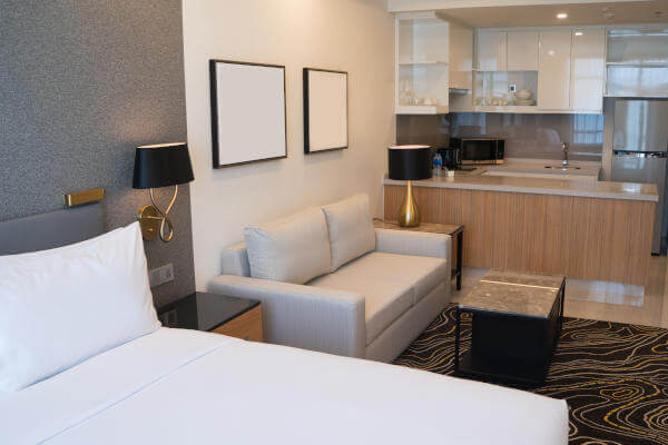 Full-Size Major Appliance Suites for Extended-Stay Spaces